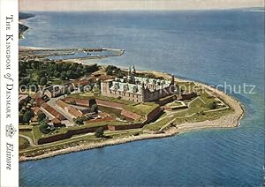 Seller image for Postkarte Carte Postale Elsinore Helsingor Kronborg Castle Schloss Fliegeraufnahme for sale by Versandhandel Boeger