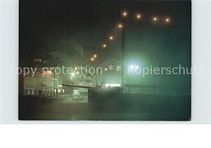 Imagen del vendedor de Postkarte Carte Postale Askersund Harbour on a cold night a la venta por Versandhandel Boeger