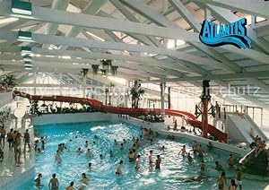 Bild des Verkufers fr Postkarte Carte Postale Herzogenaurach Atlantis Freizeithallenbad zum Verkauf von Versandhandel Boeger