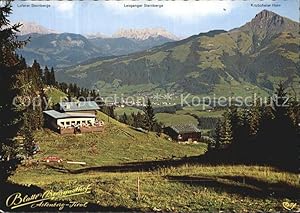Bild des Verkufers fr Postkarte Carte Postale Going Wilden Kaiser Tirol Blattls Berggasthof am Astenberg mit Loferer und Leoganger Steinberge Kitzbheler Horn zum Verkauf von Versandhandel Boeger