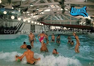 Bild des Verkufers fr Postkarte Carte Postale Herzogenaurach Atlantis Freizeithallenbad zum Verkauf von Versandhandel Boeger