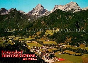 Postkarte Carte Postale Hinterstoder Panorama Sommererholungsort Wintersportplatz Grosser Priel S...