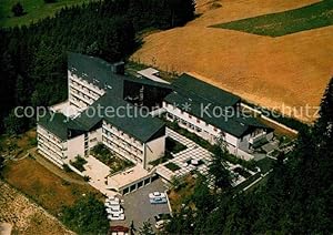 Bild des Verkufers fr Postkarte Carte Postale Selbitz Oberfranken Haus der Seelsorge und Einkehr Gstehaus Christusbruderschaft Fliegeraufnahme zum Verkauf von Versandhandel Boeger