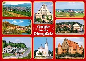 Postkarte Carte Postale Oberpfalz Eslarn Weiden Moosbach Flossenburg Tannesberg Waldhaus Grenze W...