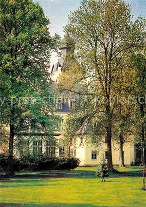 Postkarte Carte Postale Wesseling Schloss Eichholz Hauptgebäude mit Wintergarten
