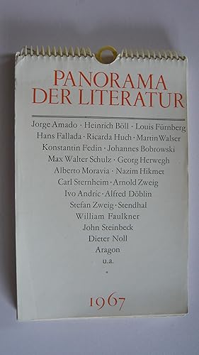 Panorama der Literatur 1967.
