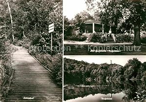 Postkarte Carte Postale Köpenick Berlin Lehrpfad Teufelssee Restaurant