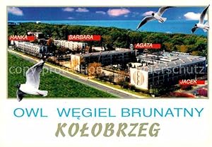 Postkarte Carte Postale Kolobrzeg Polen OWL Wegiel Brunatny