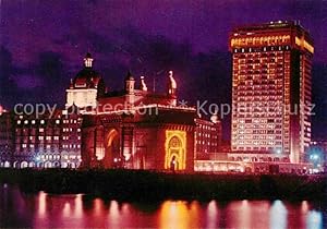 Seller image for Postkarte Carte Postale Bombay Mumbai Illumination at Gate Way of India Taj Mahal Hotel Taj Intercontinental Hotel for sale by Versandhandel Boeger