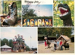 Postkarte Carte Postale Sölvesborg Sagoparken