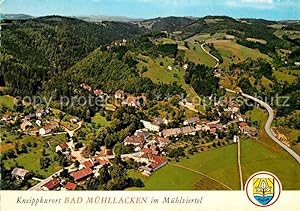 Postkarte Carte Postale Bad Mühllacken Oberoesterreich Fliegeraufnahme
