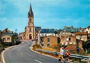 Bild des Verkufers fr Postkarte Carte Postale Oudon Eglise Place St Martin zum Verkauf von Versandhandel Boeger