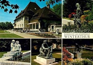 Postkarte Carte Postale Winterthur ZH Haus Am Römerholz Antoine Bourdelle La Vorce Daphnis und Ch...