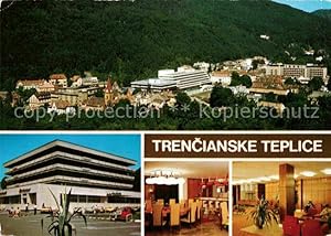Postkarte Carte Postale Trencianske Teplice Celkovy pohlad Hotel Jalta