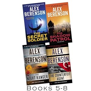 Seller image for JOHN WELLS Thriller Series by Alex Berenson Collection Set of Paperbacks 5-8 for sale by Lakeside Books