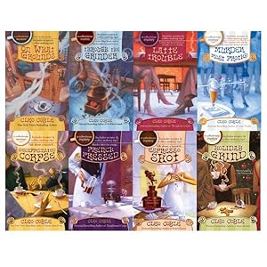 Seller image for COFFEEHOUSE MYSTERIES Detective Series by Cleo Coyle Set of PAPERBACK Books 1-8 for sale by Lakeside Books