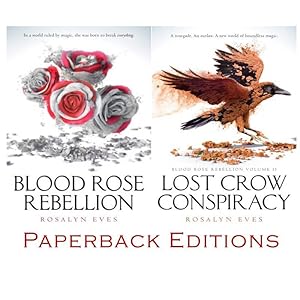 Imagen del vendedor de BLOOD ROSE REBELLION Young Adult Series by Rosalyn Eves Set of Books 1-2 a la venta por Lakeside Books