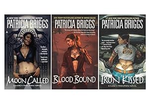 Immagine del venditore per MOON CALLED / BLOOD BOUND / IRON KISSED Mercy Thompson Books 1-3 Patricia Briggs venduto da Lakeside Books