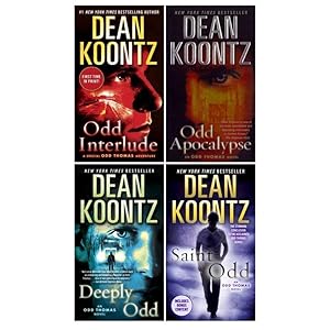 Seller image for ODD THOMAS Phsychological Thriller Series by Dean Koontz Set of Paperbacks 5-8 for sale by Lakeside Books