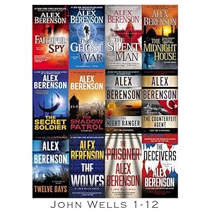 Seller image for JOHN WELLS Thriller Series by Alex Berenson Collection Set of Paperbacks 1-12 for sale by Lakeside Books