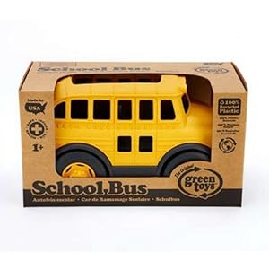 Green Toys School Bus Made in the USA From 100% Recycled Plastic