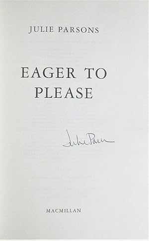 Seller image for Eager to Please for sale by Ken Jackson