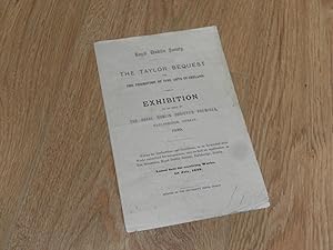 Imagen del vendedor de The Taylor Bequest for the Promotion of Fine Arts in Ireland Exhibition to be Held in the Royal Dublin Society's Presmises, Ballsbridge, Dublin, 1949 a la venta por Dublin Bookbrowsers