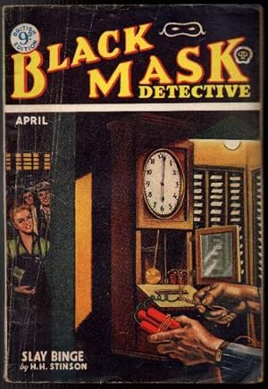 Image du vendeur pour Black Mask Detective Vol. X, No. 5 (British Edition) April 1953 mis en vente par Raymond Tait