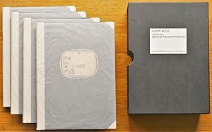 Joseph Beuys 4 Bucher/Books aus Projekt/Project Westmensch 1958 [RARE 4 VOLUME 1992 FAKSIMILE/FAC...