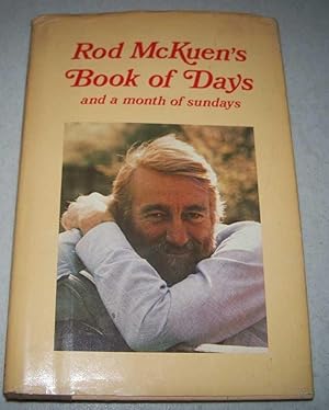 Bild des Verkufers fr Rod McKuen's Book of Days and a Month of Sundays zum Verkauf von Easy Chair Books