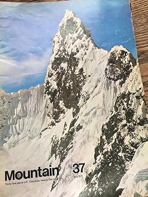 Seller image for Mountain 37 July 1974 for sale by Bristlecone Books  RMABA