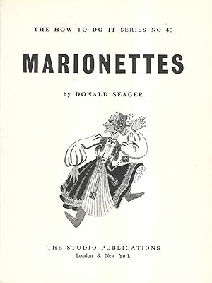 Marionettes. (= How to do it Series, No 43.)