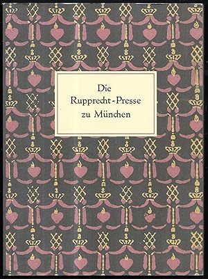 Imagen del vendedor de Die Rupprecht-Presse zu Mnchen. 57 Drucke in 250 Exemplaren. Eine Sammlung aller 57 Drucke der Presse, darunter die vollstndige Reihe des Pressengrnders F.H.Ehmcke im Originalzustand in den Buntpapier-Pappbnden, zahlreiche Exemplare als Vorzugsausgabe a la venta por Antiquariat Bibliomania