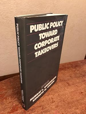 Seller image for Public Policy Toward Corporate Takeovers for sale by Chris Duggan, Bookseller