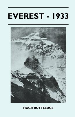 Bild des Verkufers fr Everest - 1933 (Paperback or Softback) zum Verkauf von BargainBookStores