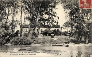 Image du vendeur pour Ansichtskarte / Postkarte Houilles Bezons environs Val d'Oise, Restaurant Robinson, Ile Saint Martin mis en vente par akpool GmbH