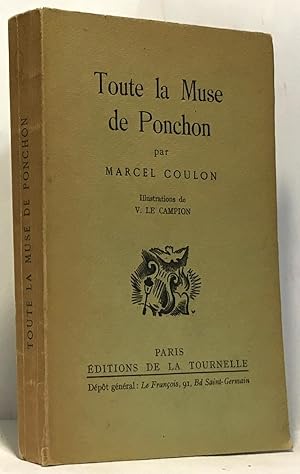 Bild des Verkufers fr Toute la muse de Ponchon - illustrations de V. Le campion zum Verkauf von crealivres