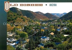Bild des Verkufers fr Postkarte Carte Postale Bisbee Arizona Panorama zum Verkauf von Versandhandel Boeger