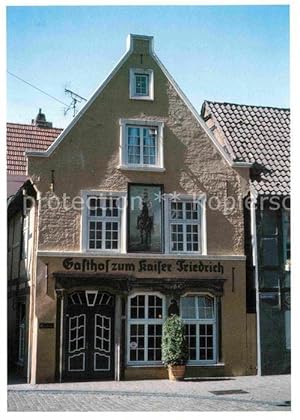 Postkarte Carte Postale Bremen Gasthof Zum Kaiser Friedrich Das Tor zum Schnoor