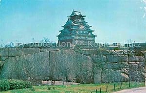 Postkarte Carte Postale Osaka Castle
