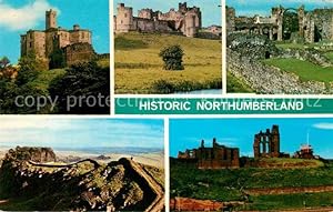 Image du vendeur pour Postkarte Carte Postale Northumberland Heath Warkworth-Castle Alnick-Castle mis en vente par Versandhandel Boeger