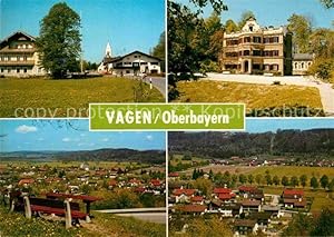 Bild des Verkufers fr Postkarte Carte Postale Vagen Mangfalltal Alpenvorland Schloss zum Verkauf von Versandhandel Boeger