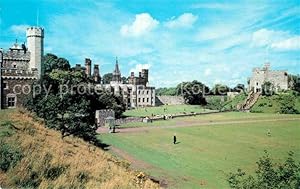Seller image for Postkarte Carte Postale Cardiff Wales The Castle and keep for sale by Versandhandel Boeger
