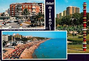 Bild des Verkufers fr Postkarte Carte Postale Termoli Luftaufnahme Strand Panorama zum Verkauf von Versandhandel Boeger