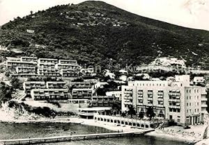 Postkarte Carte Postale Budva Hotels Appartementhäuser Strand