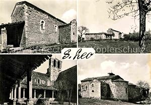 Bild des Verkufers fr Postkarte Carte Postale San Leo Franziskaner Kloster zum Verkauf von Versandhandel Boeger