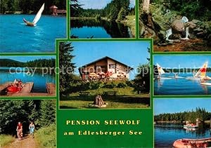 Bild des Verkufers fr Postkarte Carte Postale Edelsberg Pension Seewolf zum Verkauf von Versandhandel Boeger