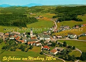 Postkarte Carte Postale St Johann am Wimberg Fliegeraufnahme