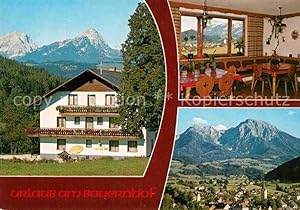 Postkarte Carte Postale Windischgarsten Urlaub am Bauernhof Pension Schacherbauergut Luftkurort A...