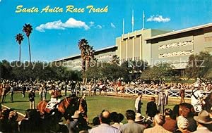Immagine del venditore per Postkarte Carte Postale Arcadia California Santa Anita Race Track venduto da Versandhandel Boeger
